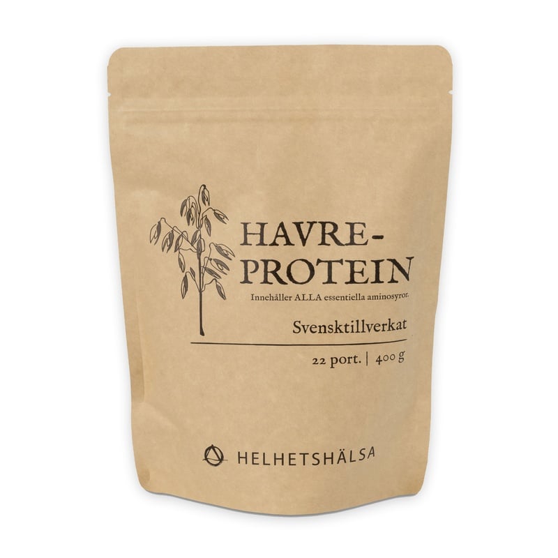 Helhetshälsa Svenskt Havreproteinpulver 400 g