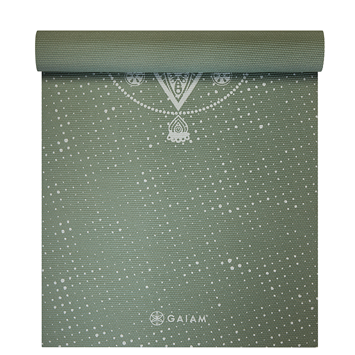 Gaiam Yogamatta 5 mm Celestial Green