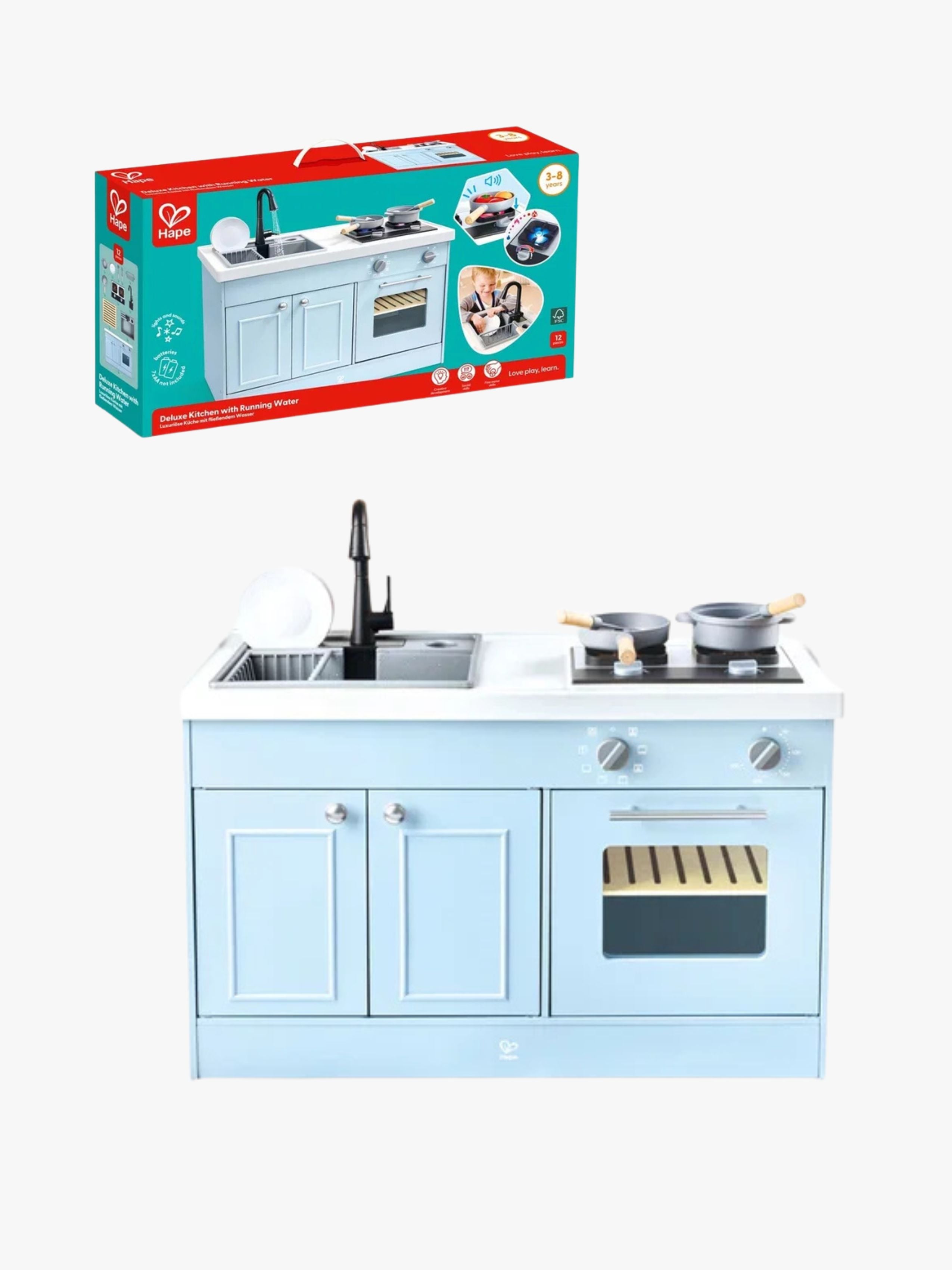 Hape Leksakskök Deluxe Blå