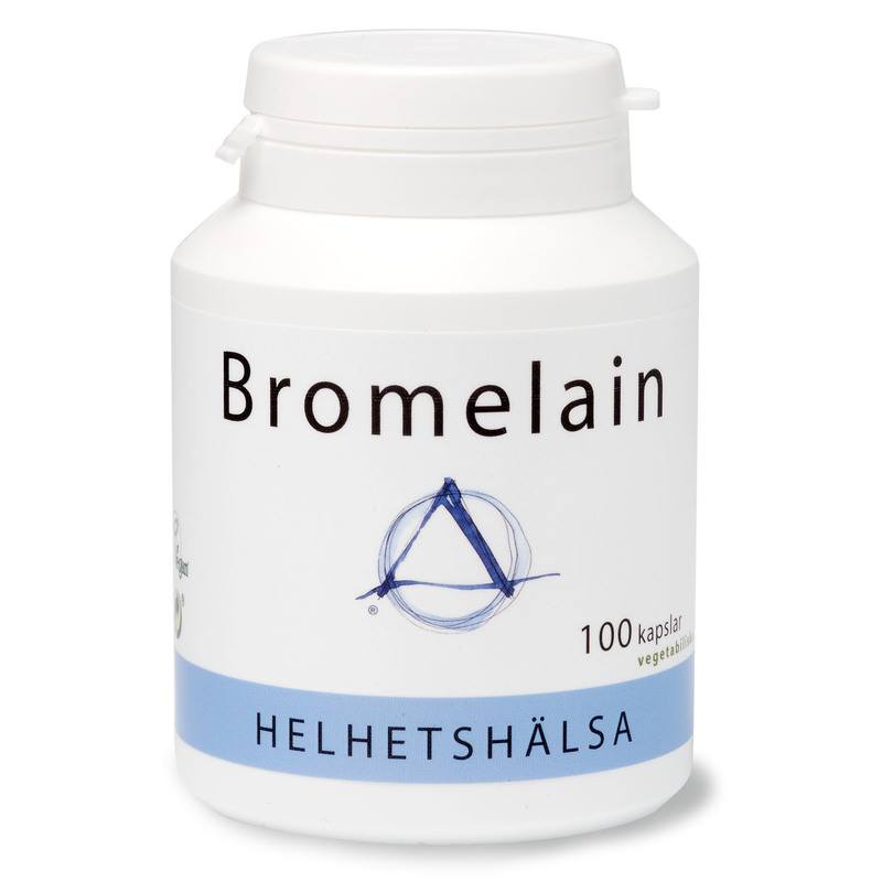 Helhetshälsa Bromelain 100 kapslar