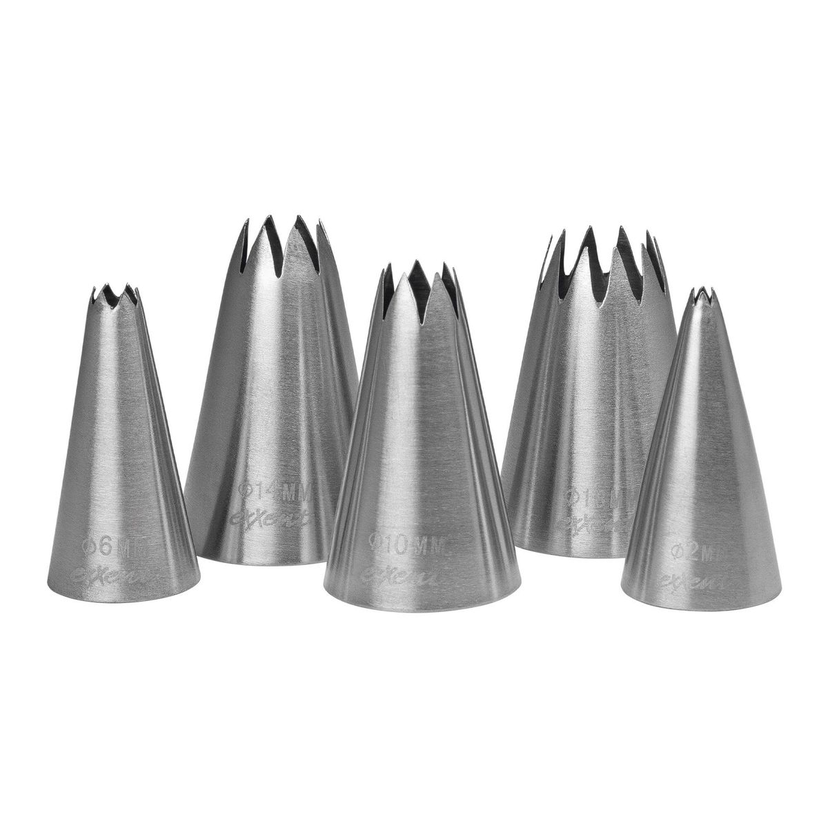 Exxent Stjärntyllset 5 st (2–18 mm)