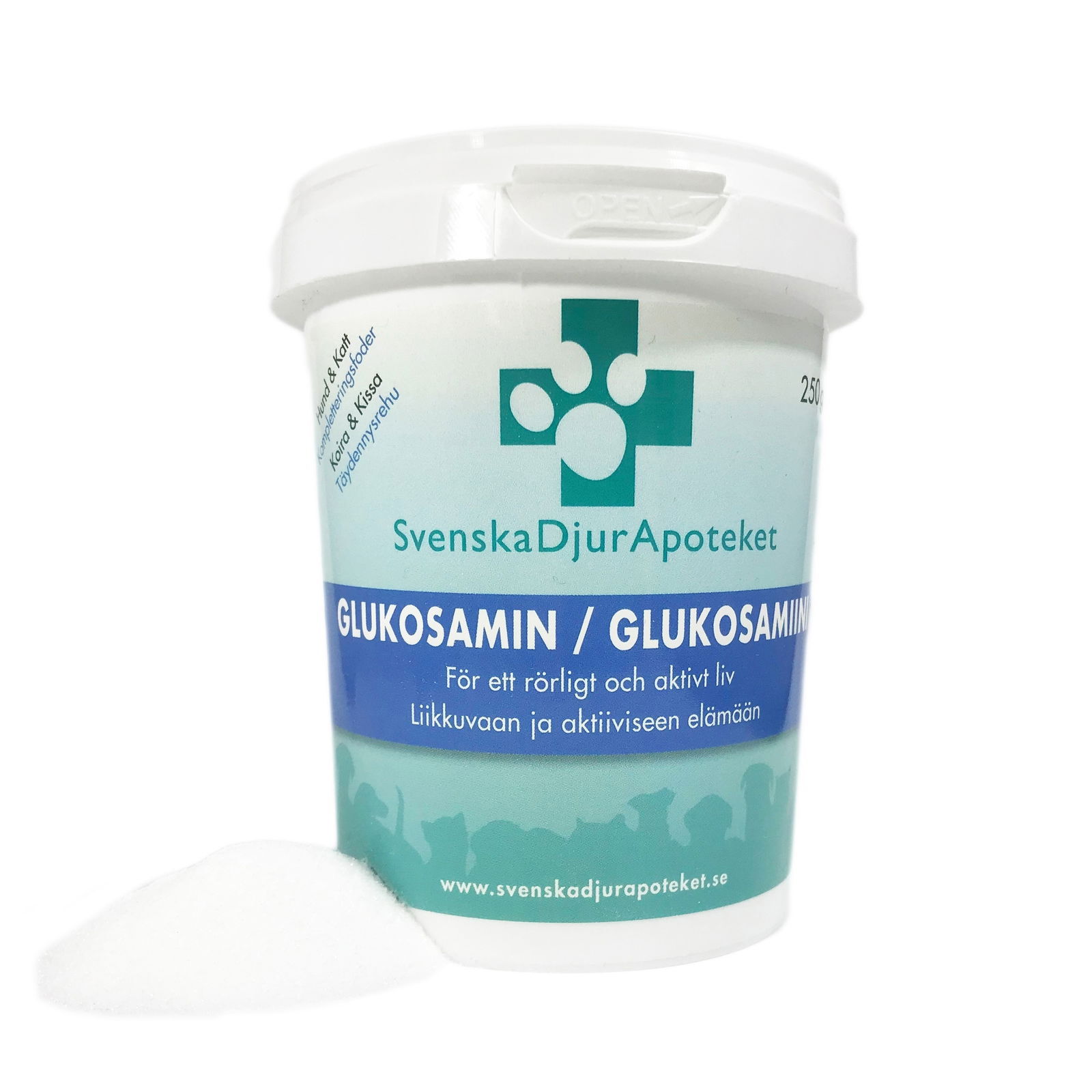 Svenska Djurapoteket Glukosamin, 120 g