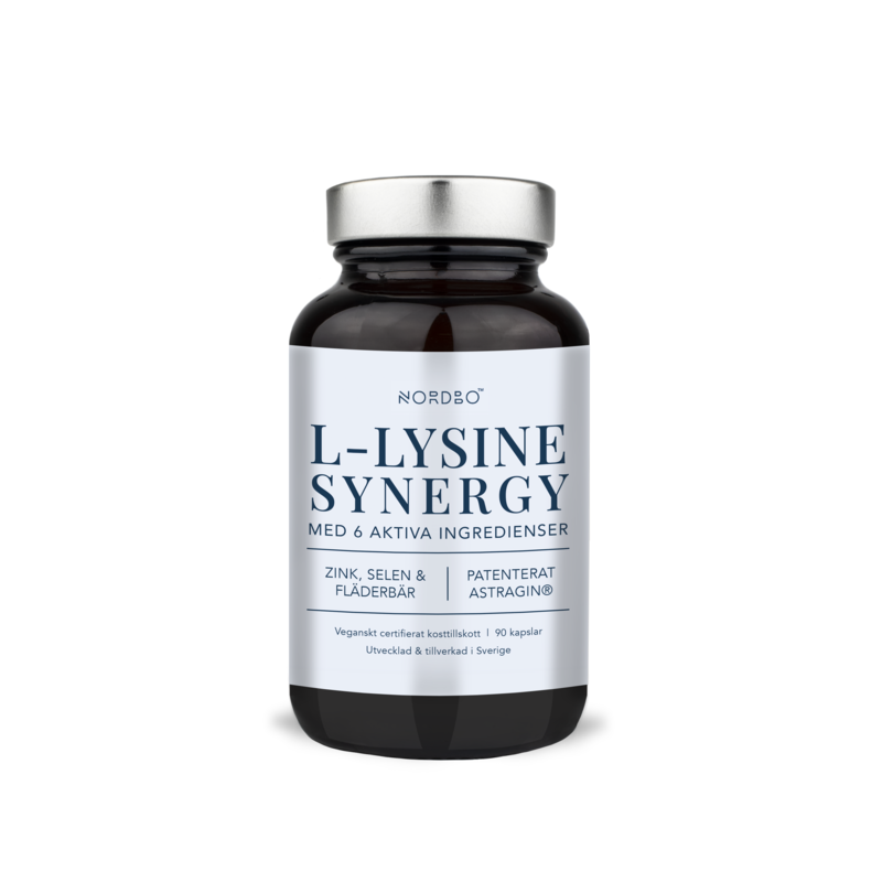 Nordbo L-Lysine Synergy, 90 kapslar