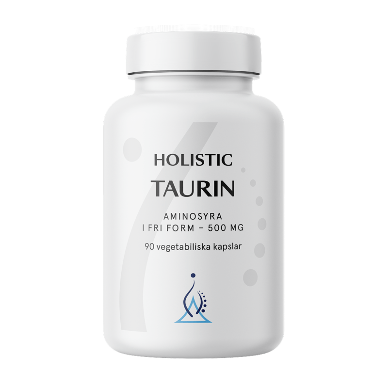 Holistic Taurin 500 mg 90 kapslar