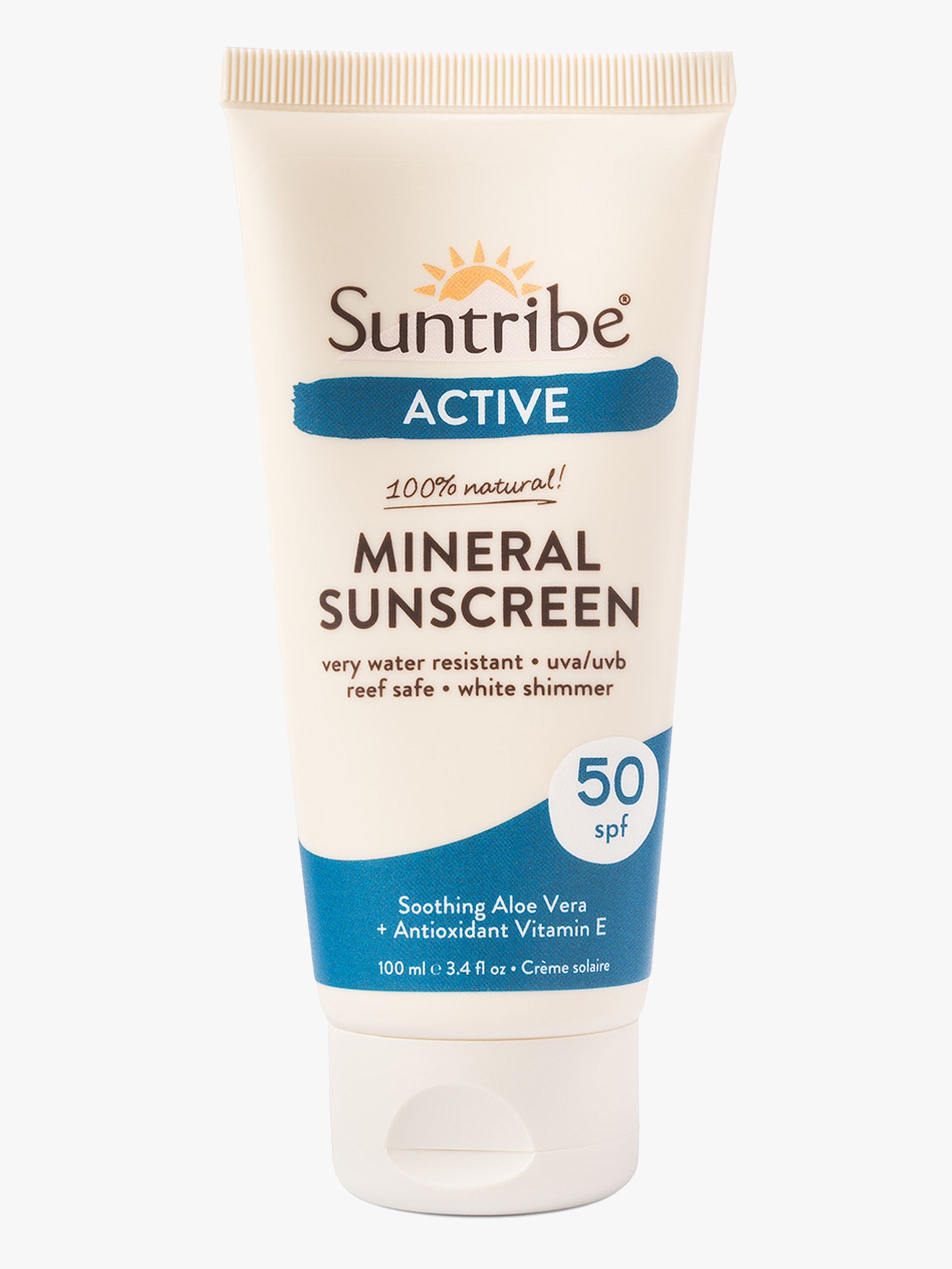 Suntribe Active Natural Mineral SPF 50 100 ml