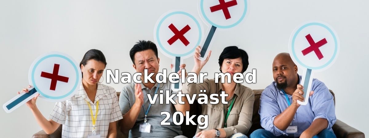 Nackdelar med viktväst på 20 kg