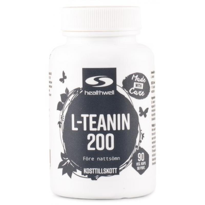 Healthwell L-teanin 200 (90 kapslar)