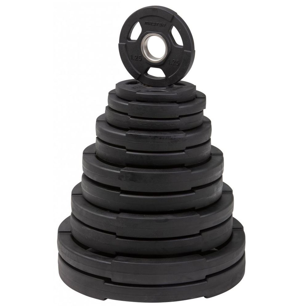Master Fitness Gummiklädd Skiva Deluxe 50 mm