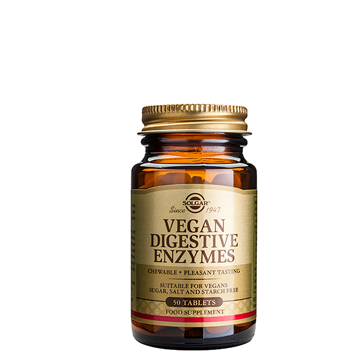 Solgar Vegan Digestive Enzymes 50 tuggtabletter