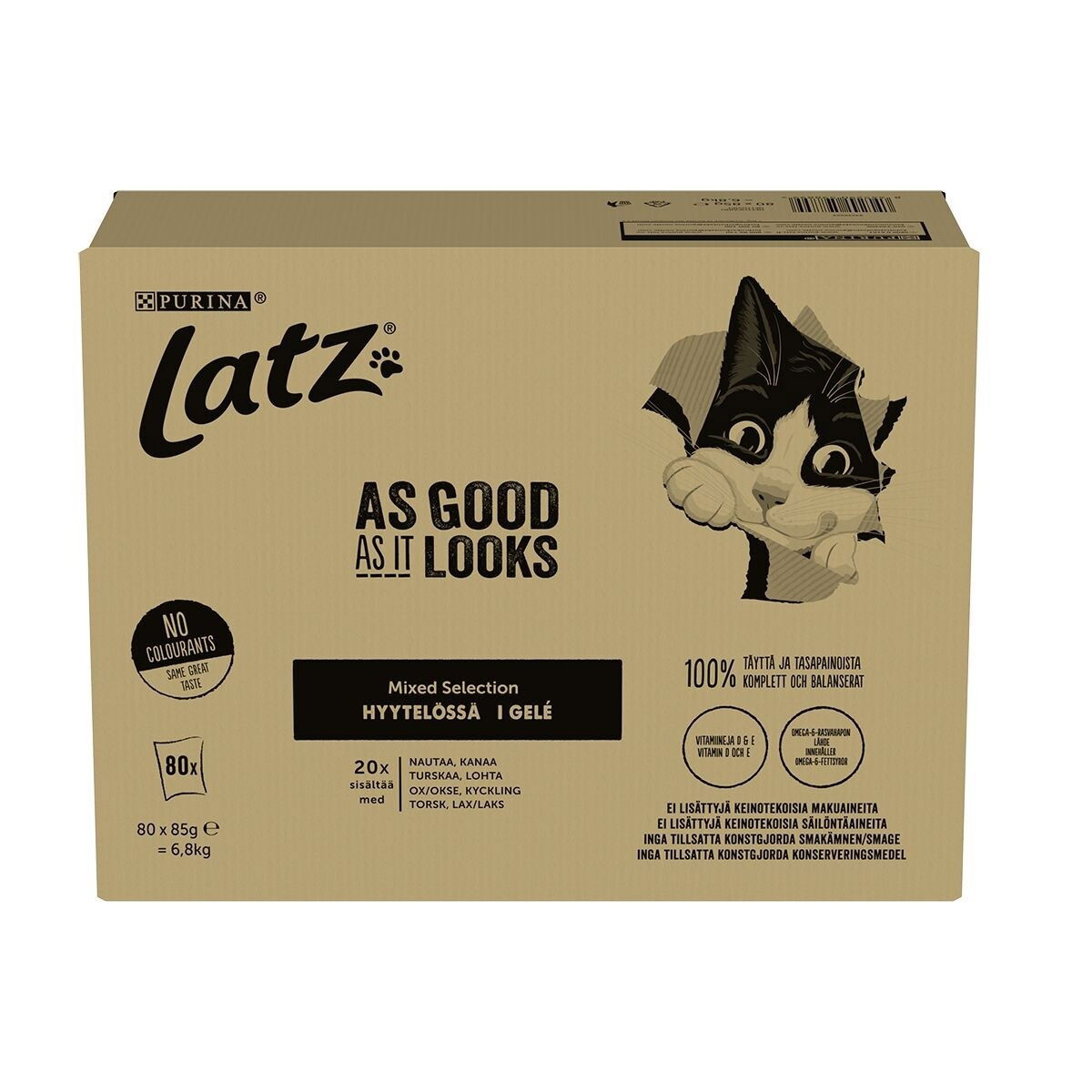 Latz kattmat