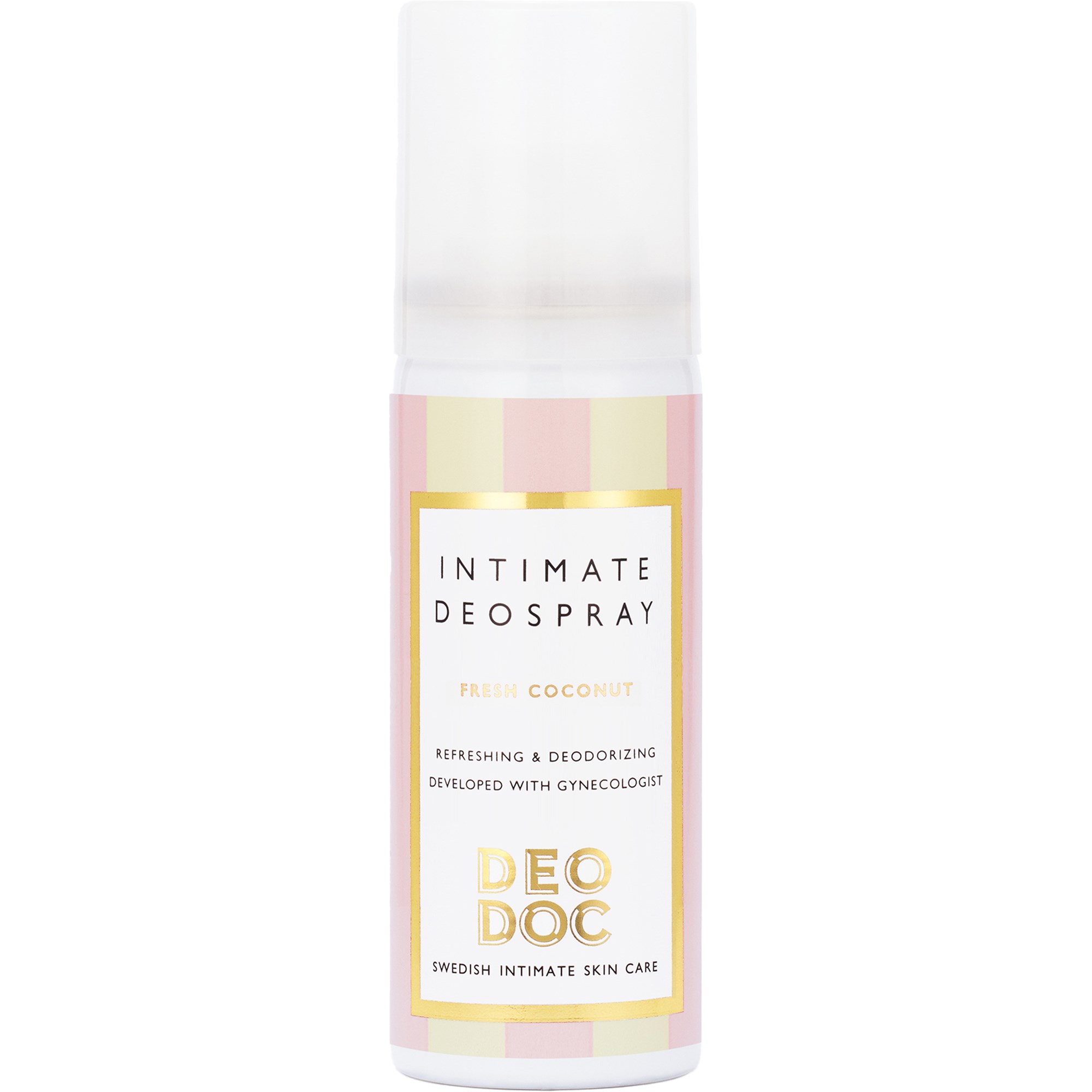 DeoDoc Fresh Coconut Intimate Deospray 0% Aluminium Salt 50 ml