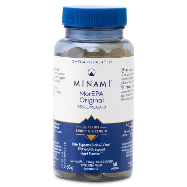 Minami MorEPA Original 60 kapslar