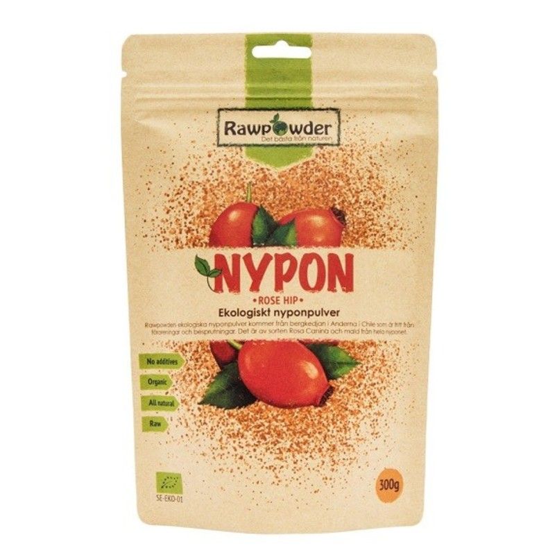 Rawpowder Nyponpulver 300 g