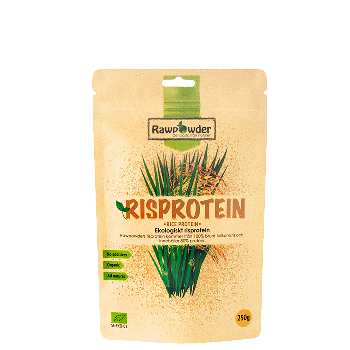 Rawpowder Ekologiskt Risprotein 250 g