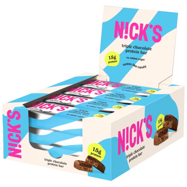 Nicks Protein Bar Triple Chocolate (12 × 50 g)
