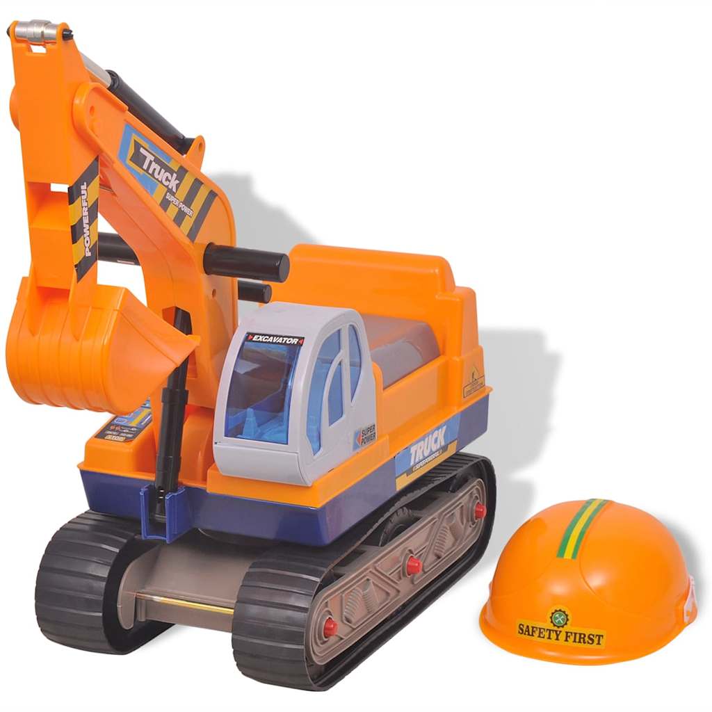 vidaXL Åkleksak grävmaskin