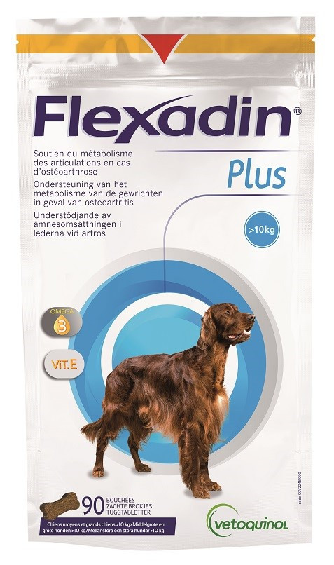 Flexadin Plus Max (över 10 kg), 30 tuggtabletter