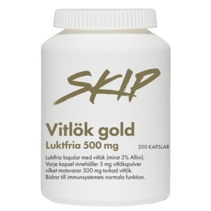 Skip Vitlök Gold 200 kapslar
