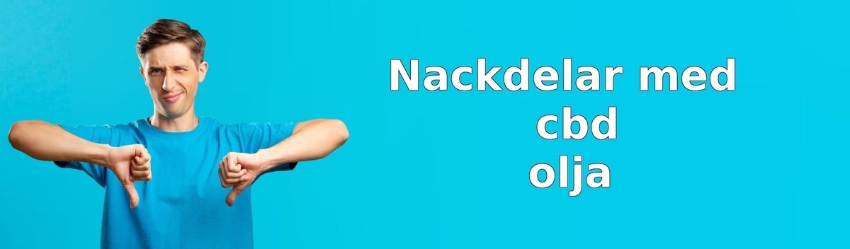 Nackdelar med CBD-olja