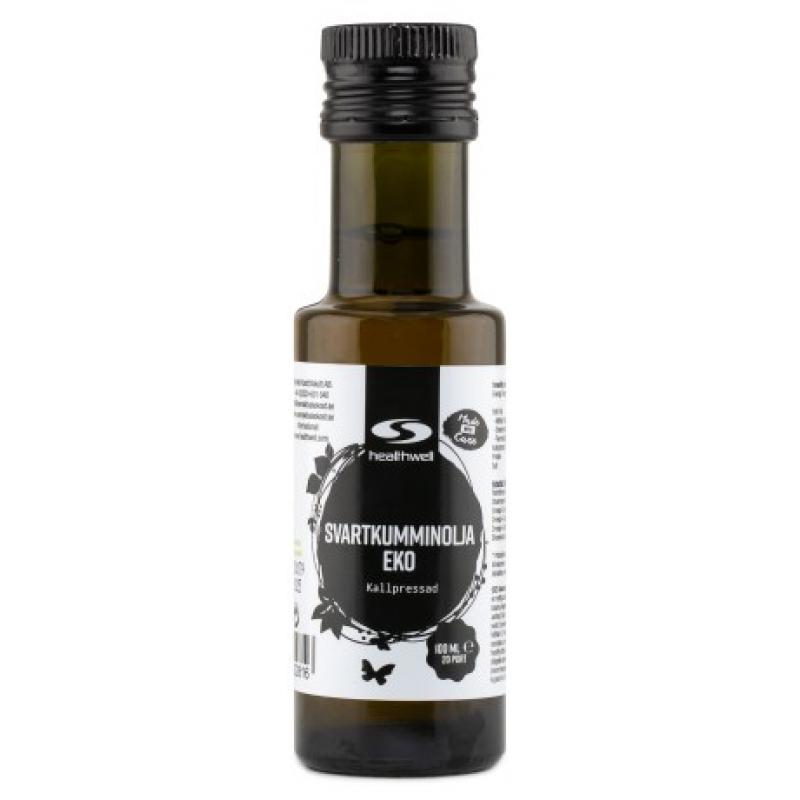 Healthwell Svartkumminolja EKO 100 ml