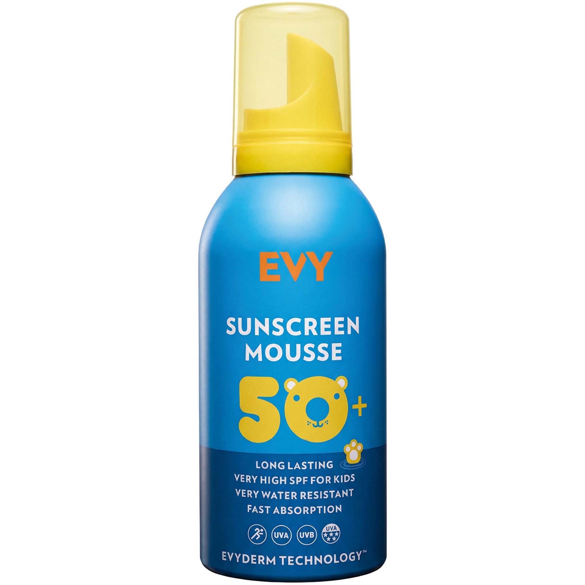 EVY Sunscreen Mousse Kids SPF 50 150 ml