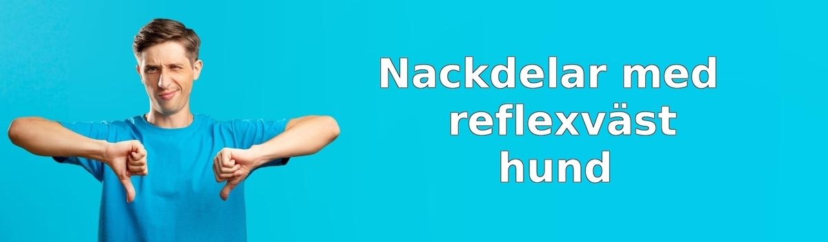 Nackdelar med reflexväst för hund