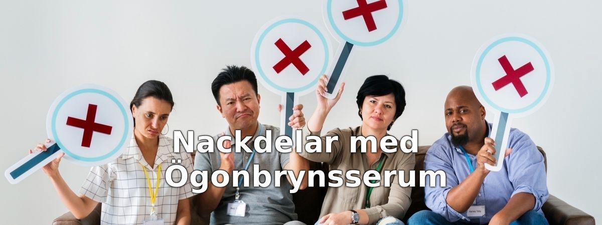 Nackdelar med ögonbrynsserum