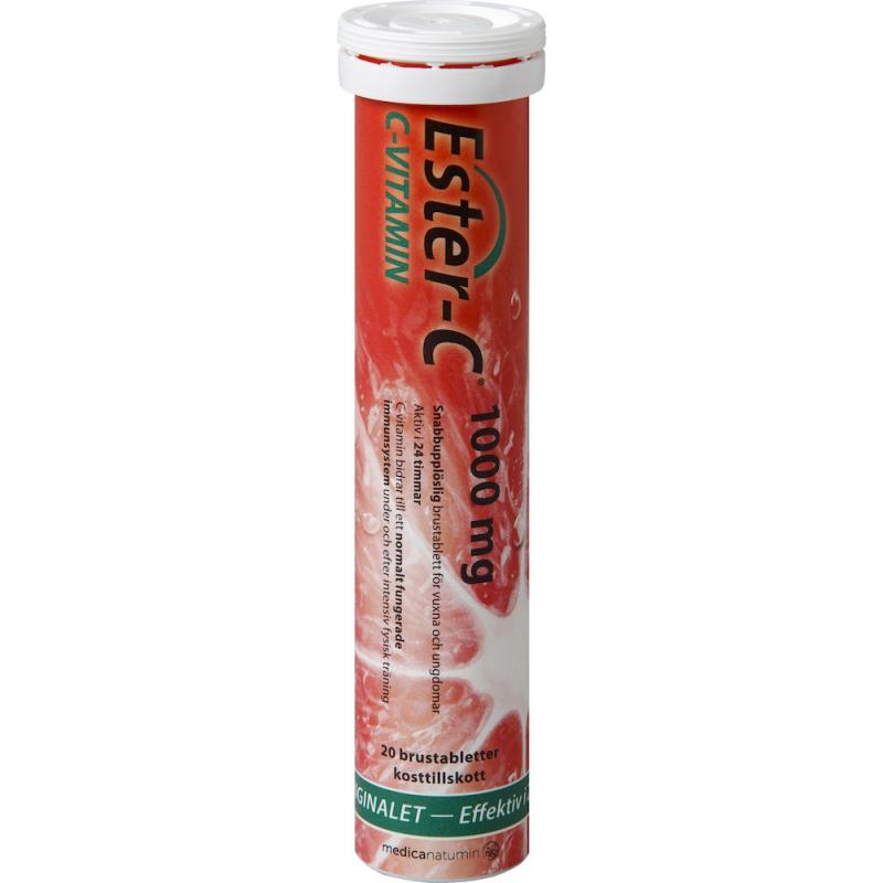 Ester-C Brus 1000 mg Apelsin (20 st)