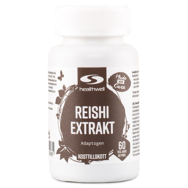 Healthwell Reishi Extrakt 60 kapslar