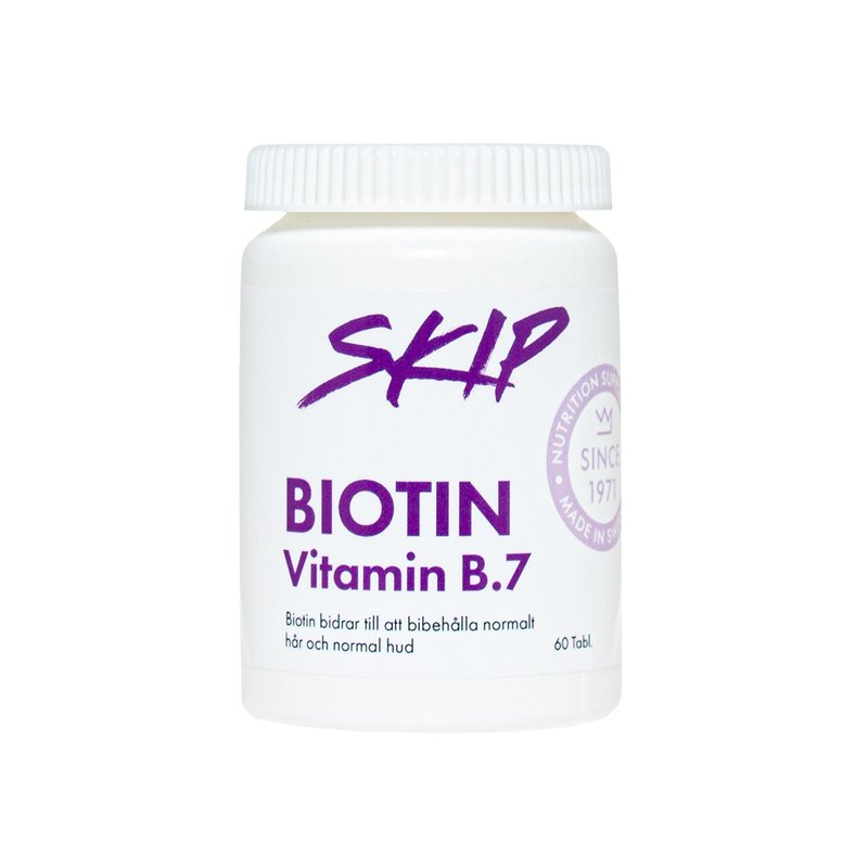 Skip Biotin 5000 60 tabletter