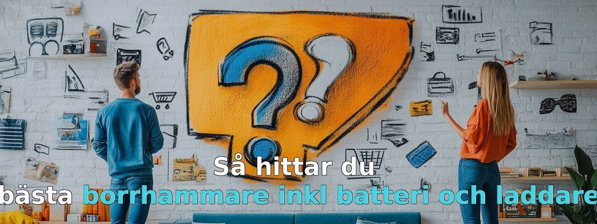 Så väljer du borrhammare med batteri och laddare