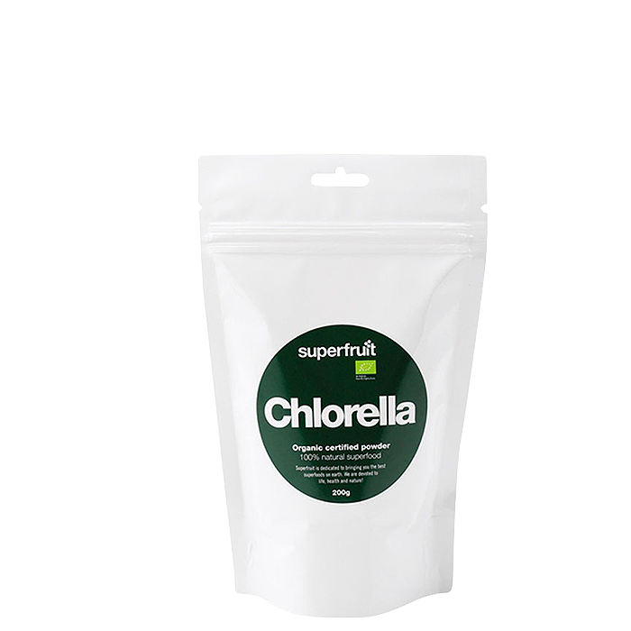 Superfruit Chlorellapulver Ekologiskt 200 g