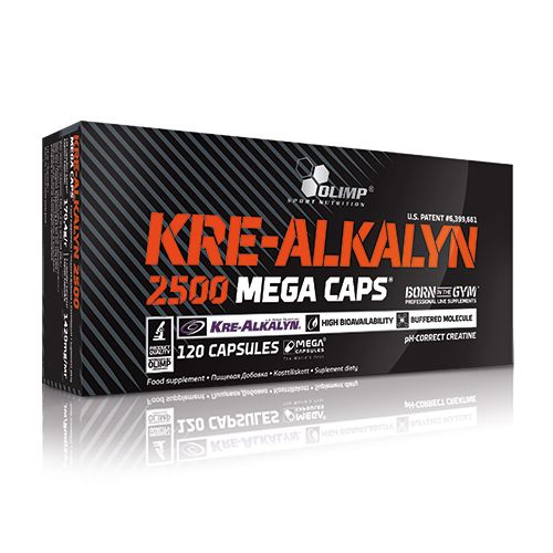 Olimp Kre-Alkalyn Mega Caps 120 kapslar