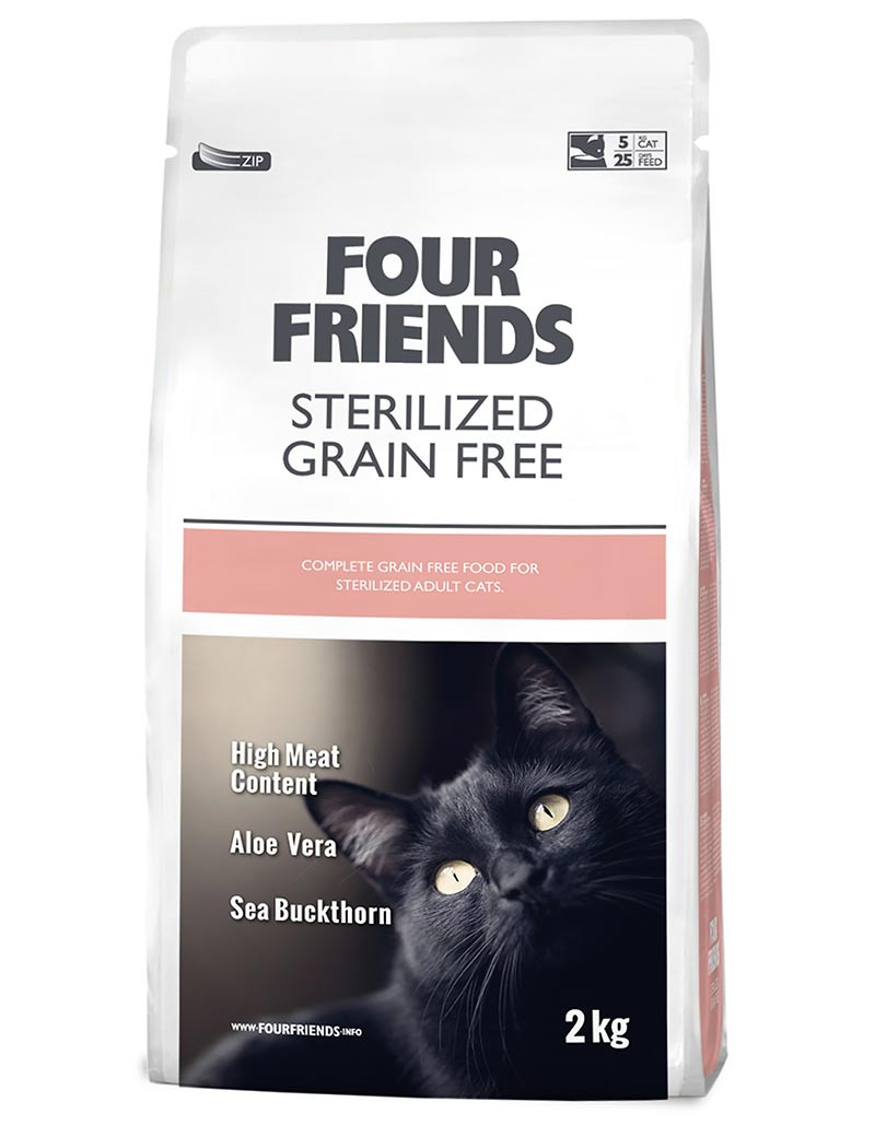 FourFriends Sterilized Grain Free 2 kg