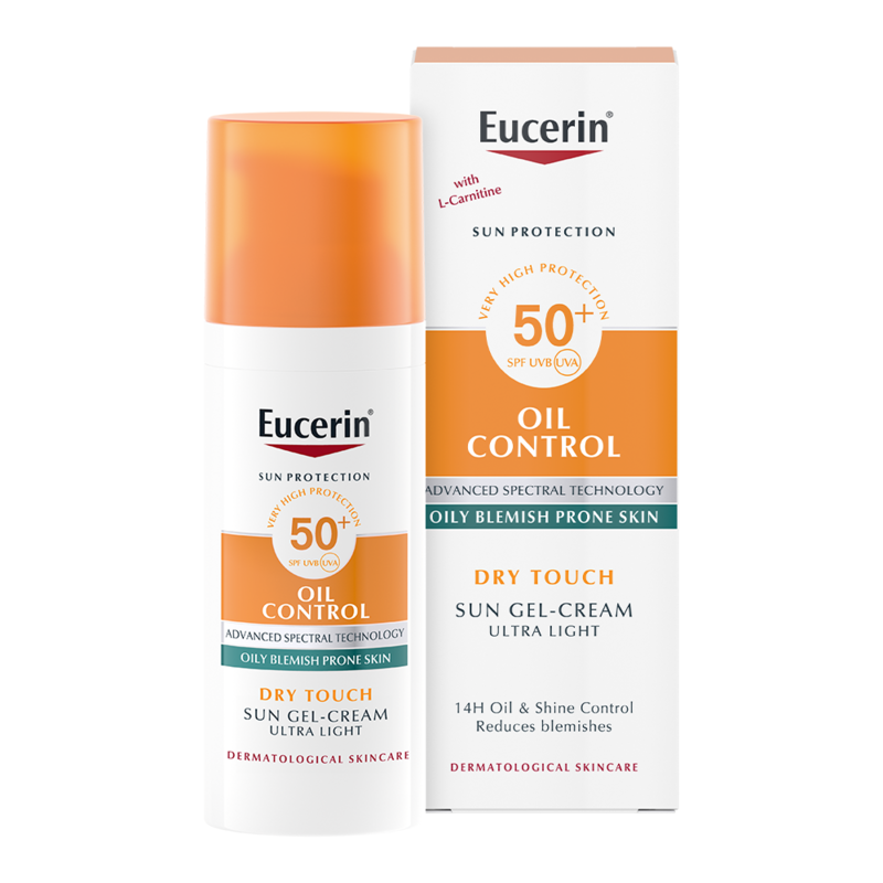 Eucerin Oil Control Sun Gel-Cream SPF 50+ 50 ml