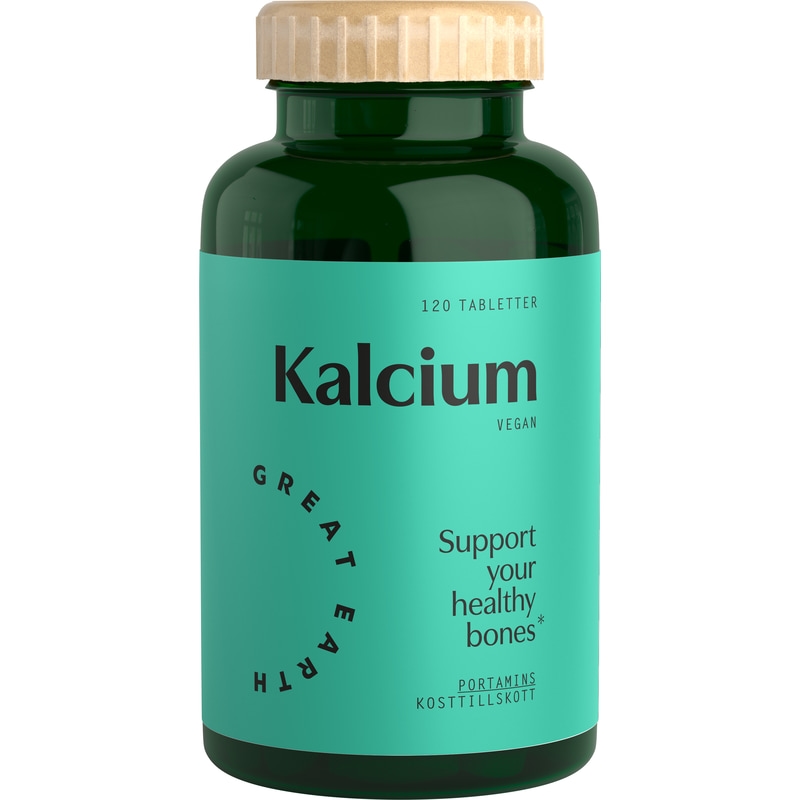 Great Earth Kalcium 120 tabletter