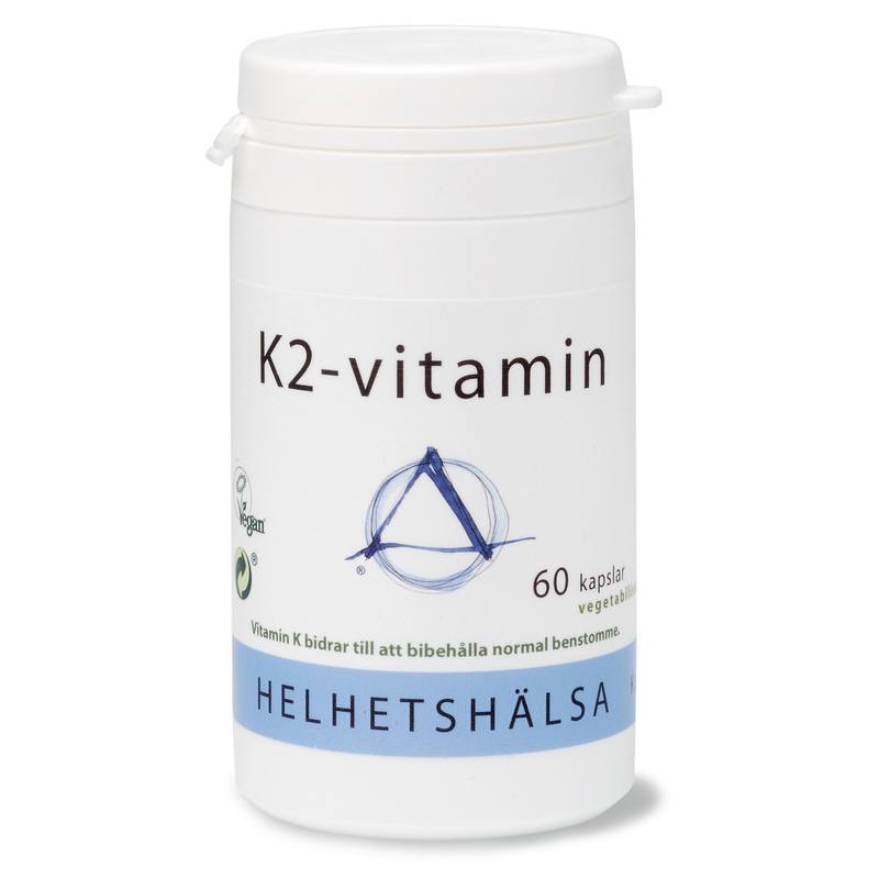 Helhetshälsa K2-vitamin 100 µg, 60 kapslar