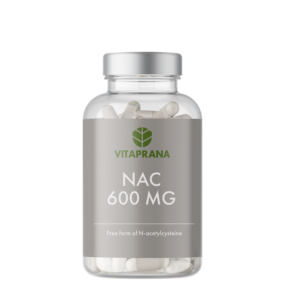 Vitaprana NAC 600 mg, 100 kapslar