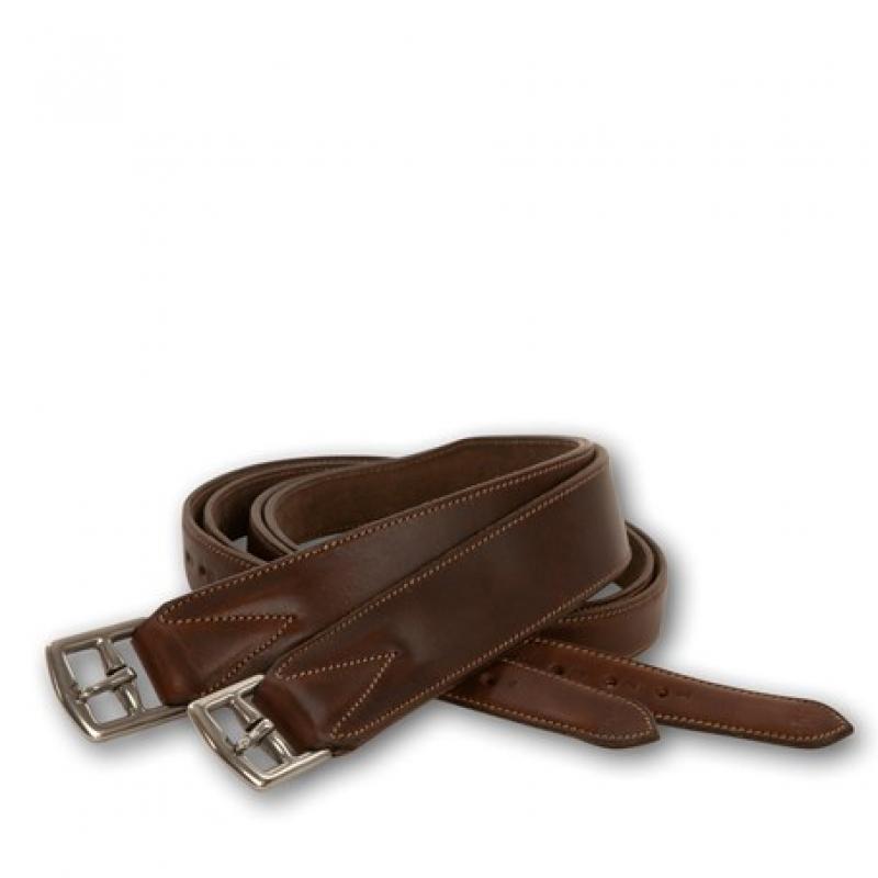 Lippo Selected Stigläder Wide brun