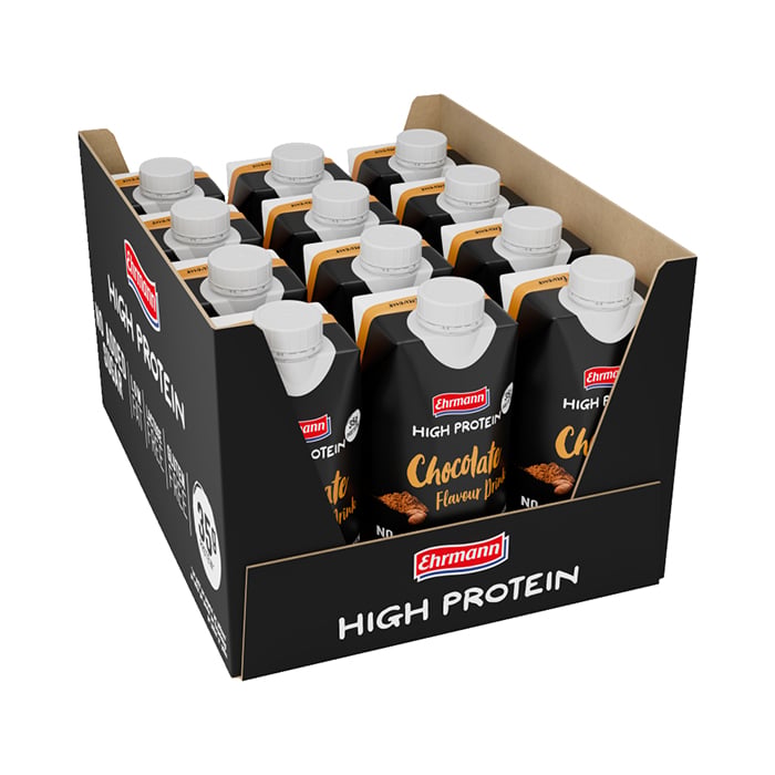 Ehrmann High Protein Drink Chocolate 12 x 330 ml