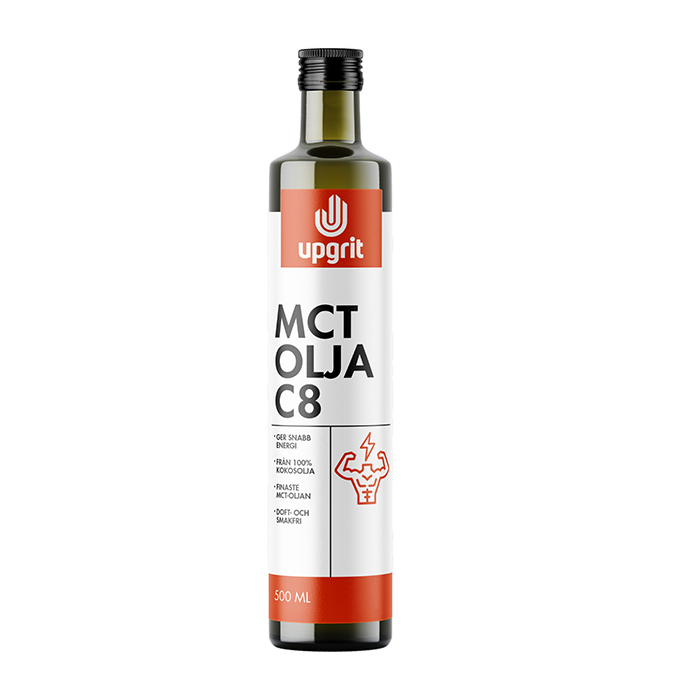 Upgrit C8 MCT-olja 500 ml