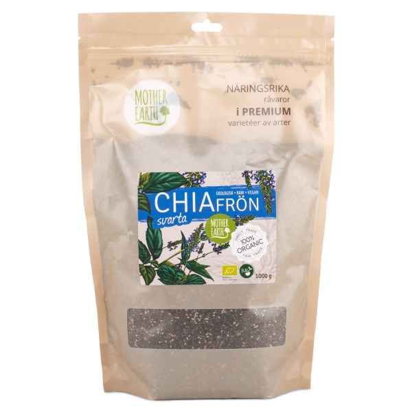 Mother Earth Chiafrön Svarta RAW & EKO 1 kg