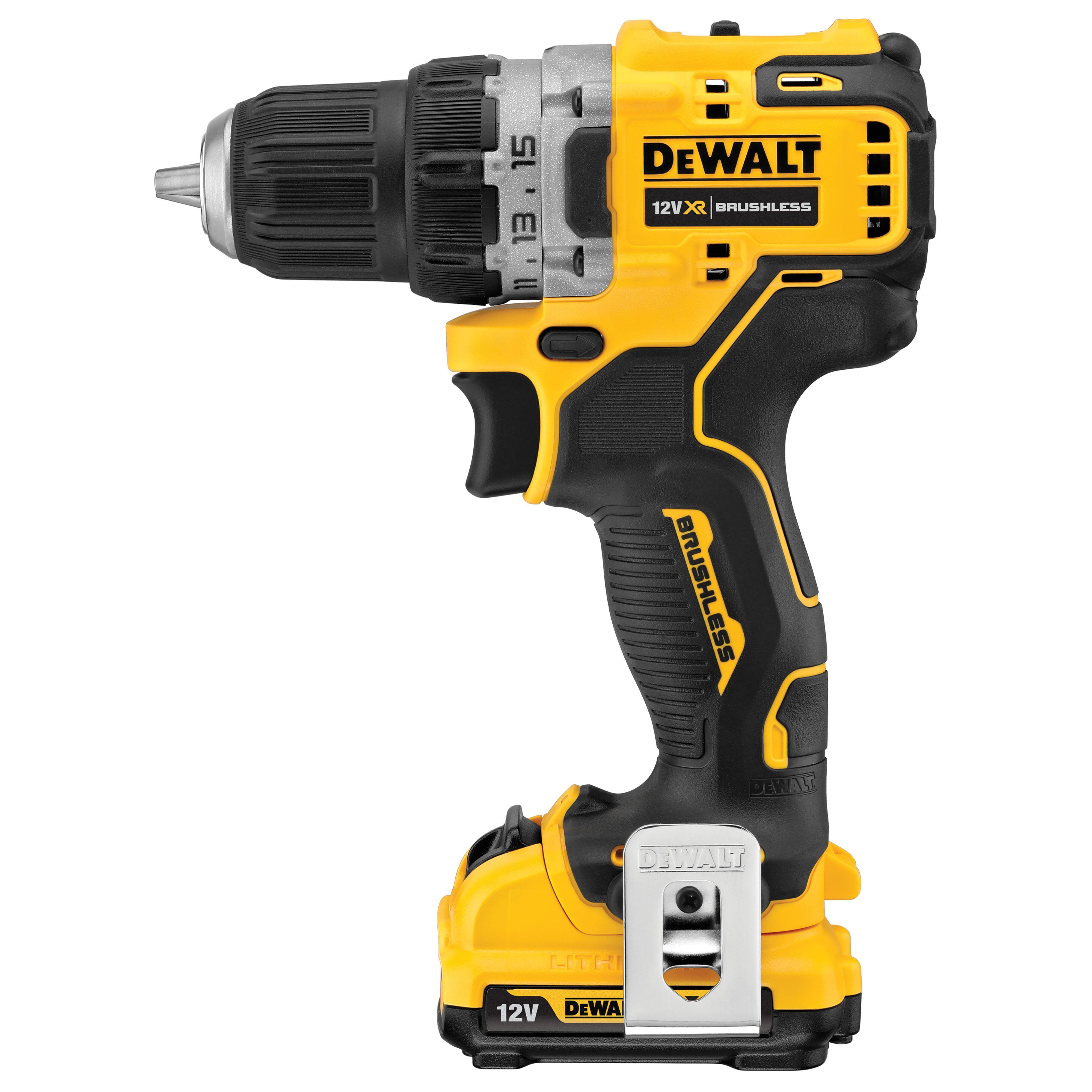 DeWalt DCD701D2 12 V (2 × 2,0 Ah)