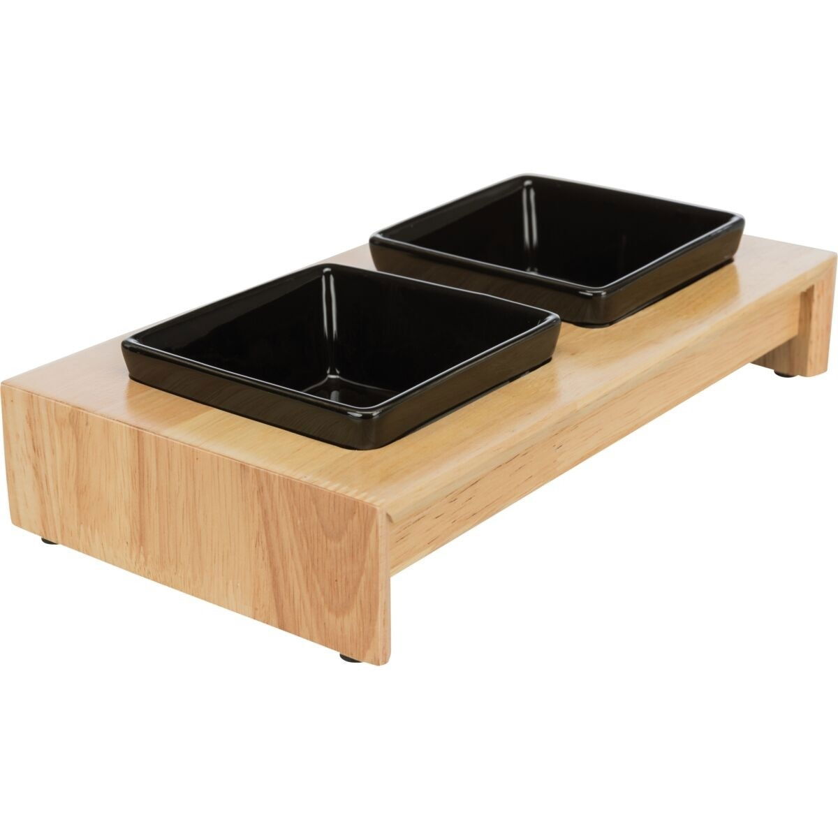 Trixie Matbar Keramik & Trä 2 × 400 ml