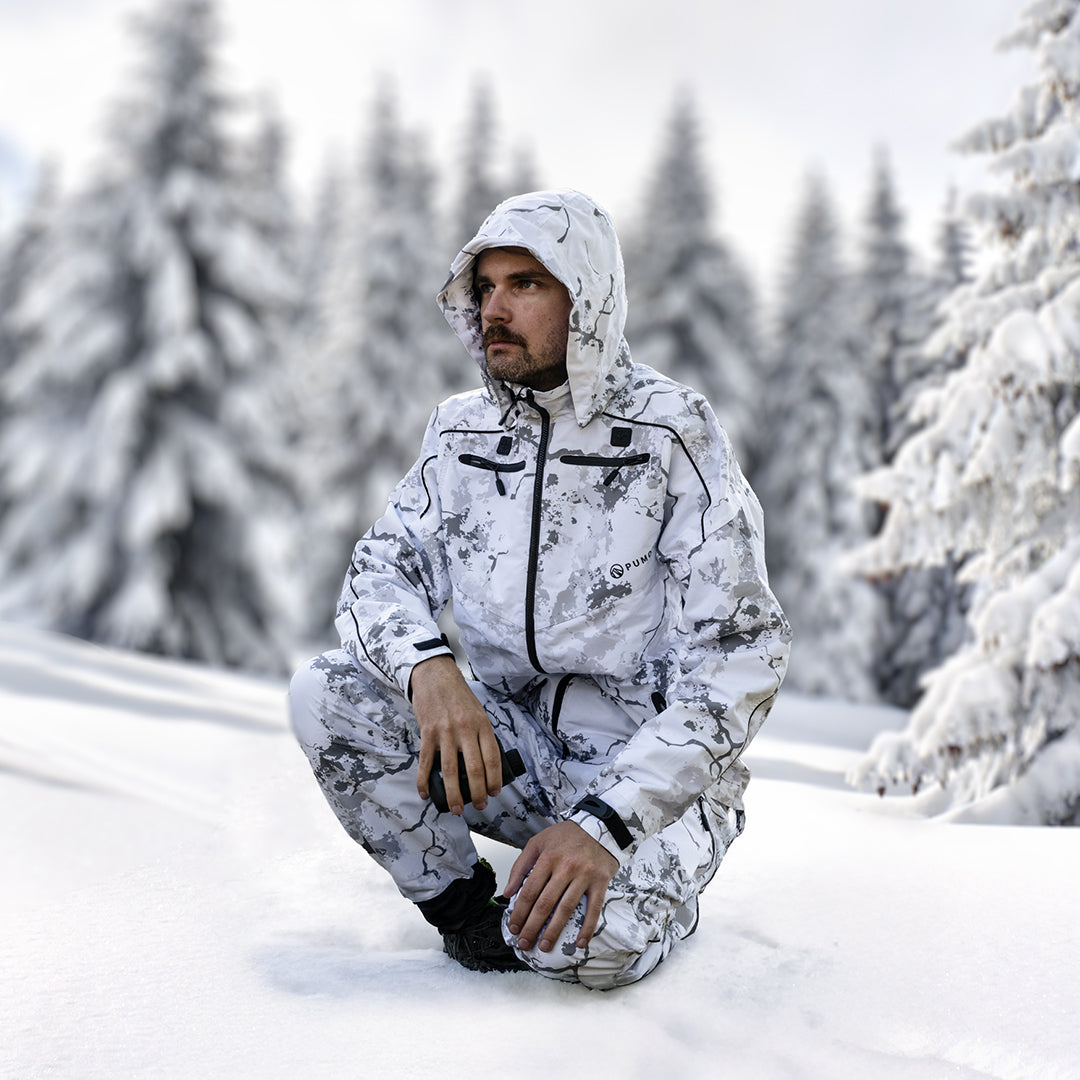 Kamouflagekläderna Snö