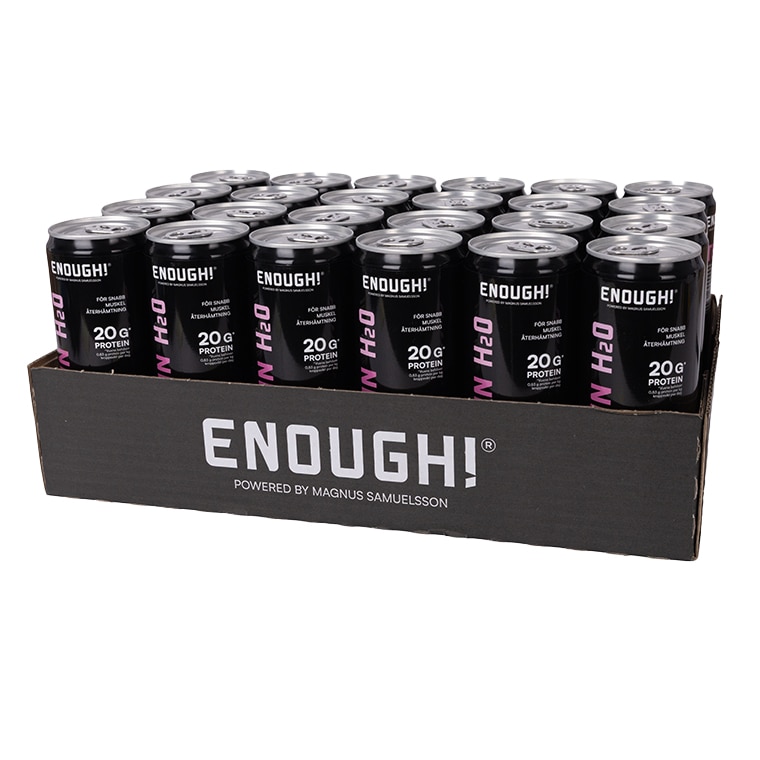 Enough Proteinvatten Skogsbär 24 x 330 ml